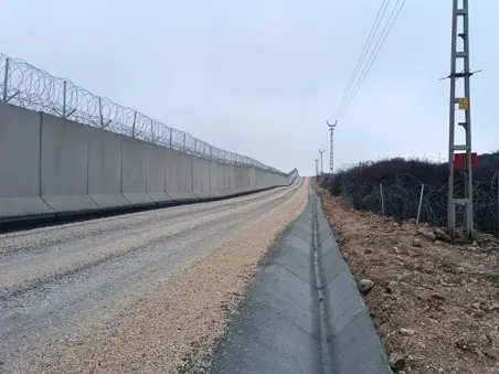 HATAY İLİ HUDUT HATTINA ACİL SINIR FİZİKİ GÜVENLİK SİSTEMİ 