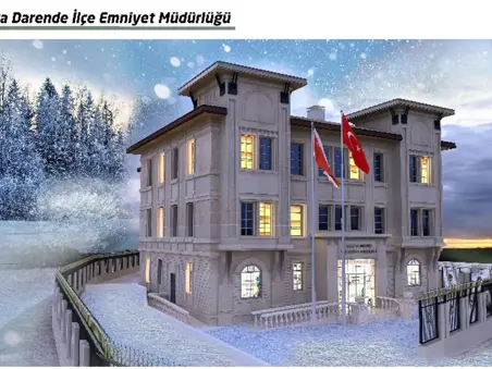 MALATYA İLİ DARENDE İLÇE EMNİYET HİZMET BİNASI İLE ALTYAPI VE ÇEVRE DÜZENLEMESİ