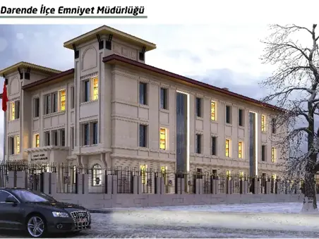 MALATYA İLİ DARENDE İLÇE EMNİYET HİZMET BİNASI İLE ALTYAPI VE ÇEVRE DÜZENLEMESİ