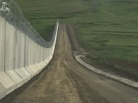 AĞRI İLİ HUDUT HATTINA 3 ETAP ACİL SINIR FİZİKİ GÜVENLİK SİSTEMİ YAPIM İNŞAATI