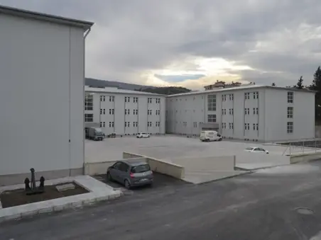 DZ.ER EĞT. ALAYI 1500 KİŞİLİK ERKIŞLA BİNASI YAPIMI