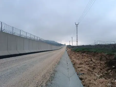 HATAY İLİ HUDUT HATTINA ACİL SINIR FİZİKİ GÜVENLİK SİSTEMİ 