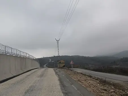 HATAY İLİ HUDUT HATTINA ACİL SINIR FİZİKİ GÜVENLİK SİSTEMİ 